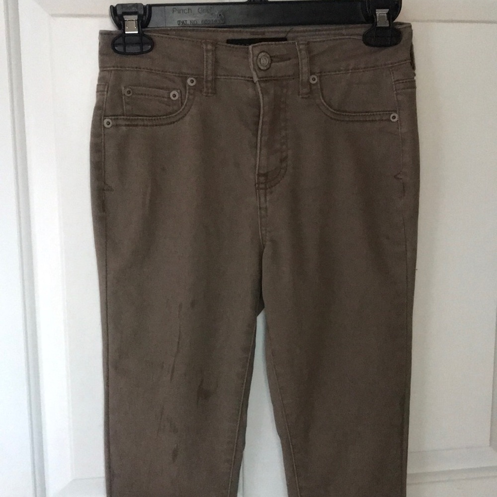 Dark Tan High Waisted Aeropostale Jeggings